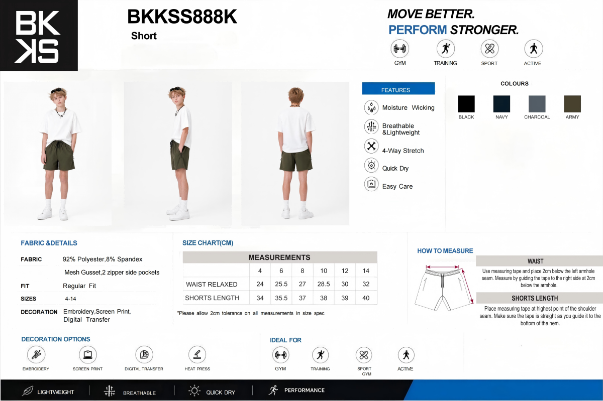 spec sheet